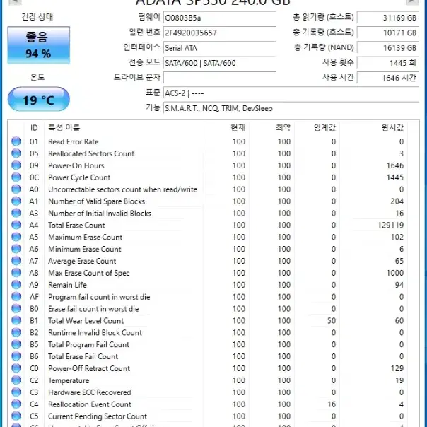 SSD ADATA 240G