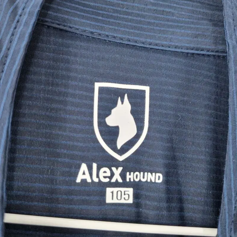 E6024 ALEX HOUND 남105 줄무늬 집업 자켓/더크