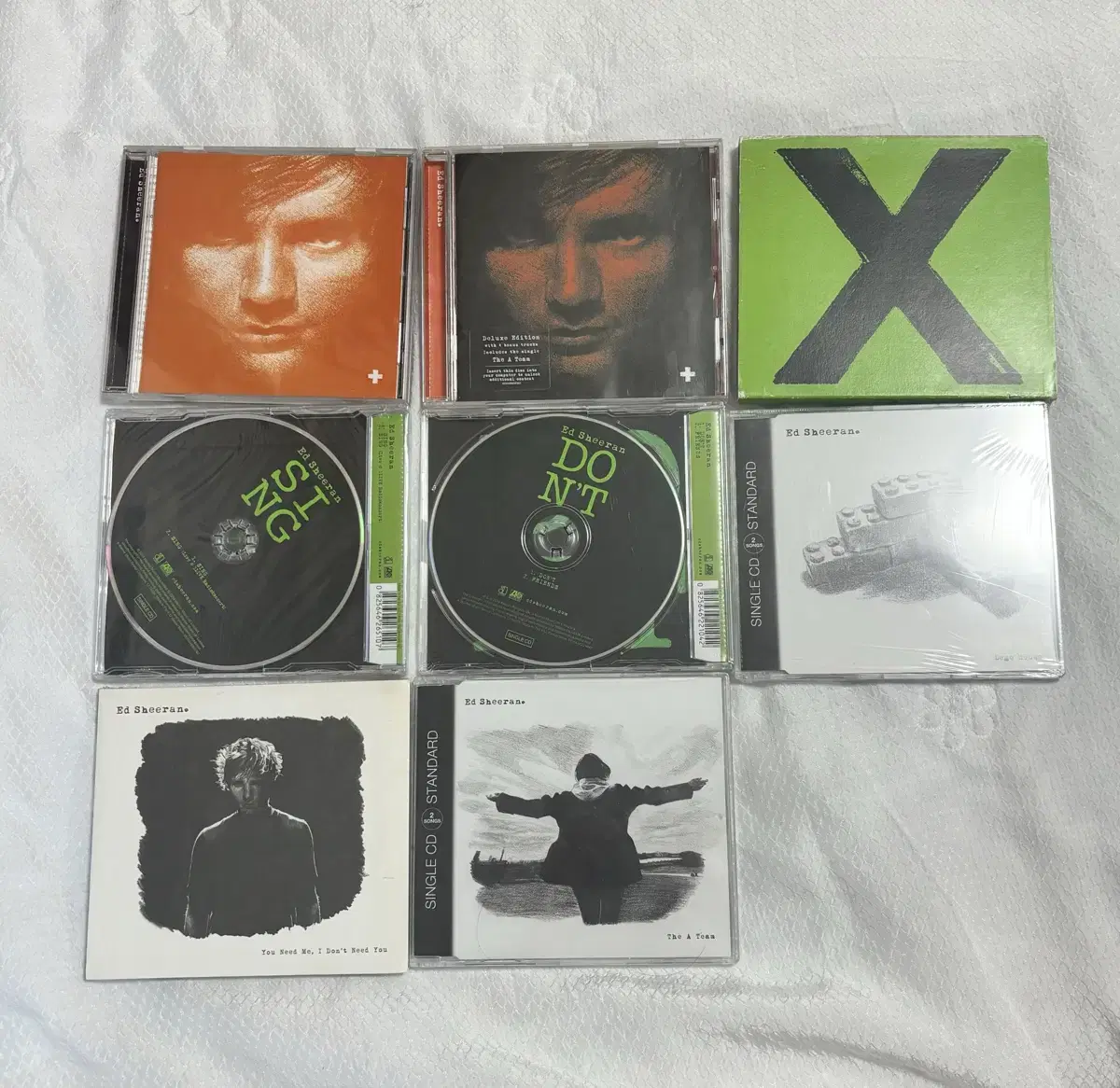 에드시런 Ed Sheeran CD 음반 처분 (+, x, 미개봉 싱글)