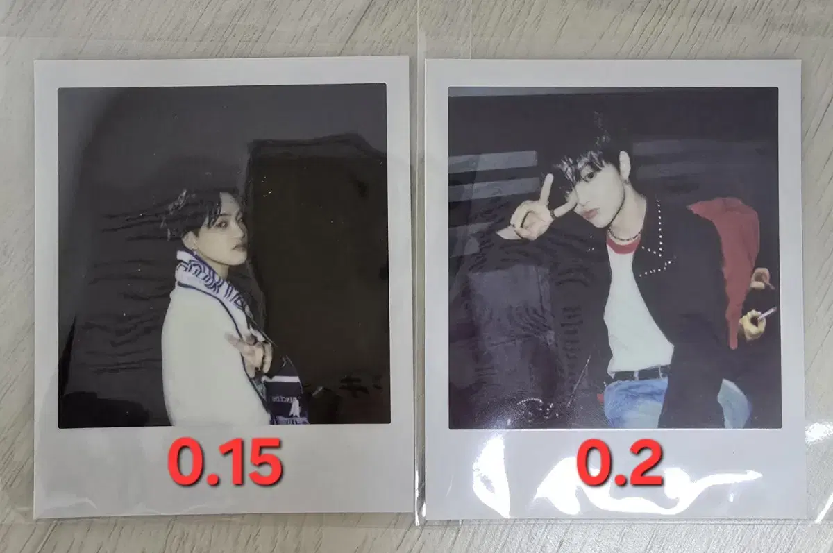 Treasure 3rd Anniversary Magazine Random polaroid hyunsuk jihoon