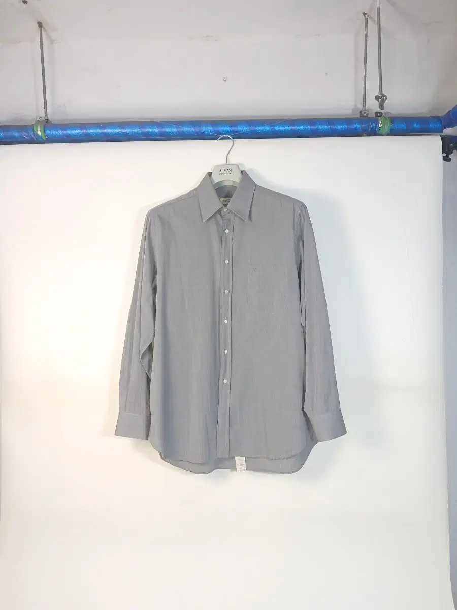 Valentino Gray cotton shirt for Men