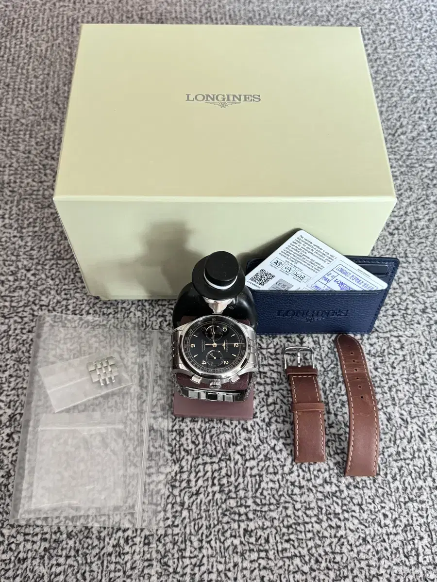 론진(LONGINES) 레코드 크로노그래프