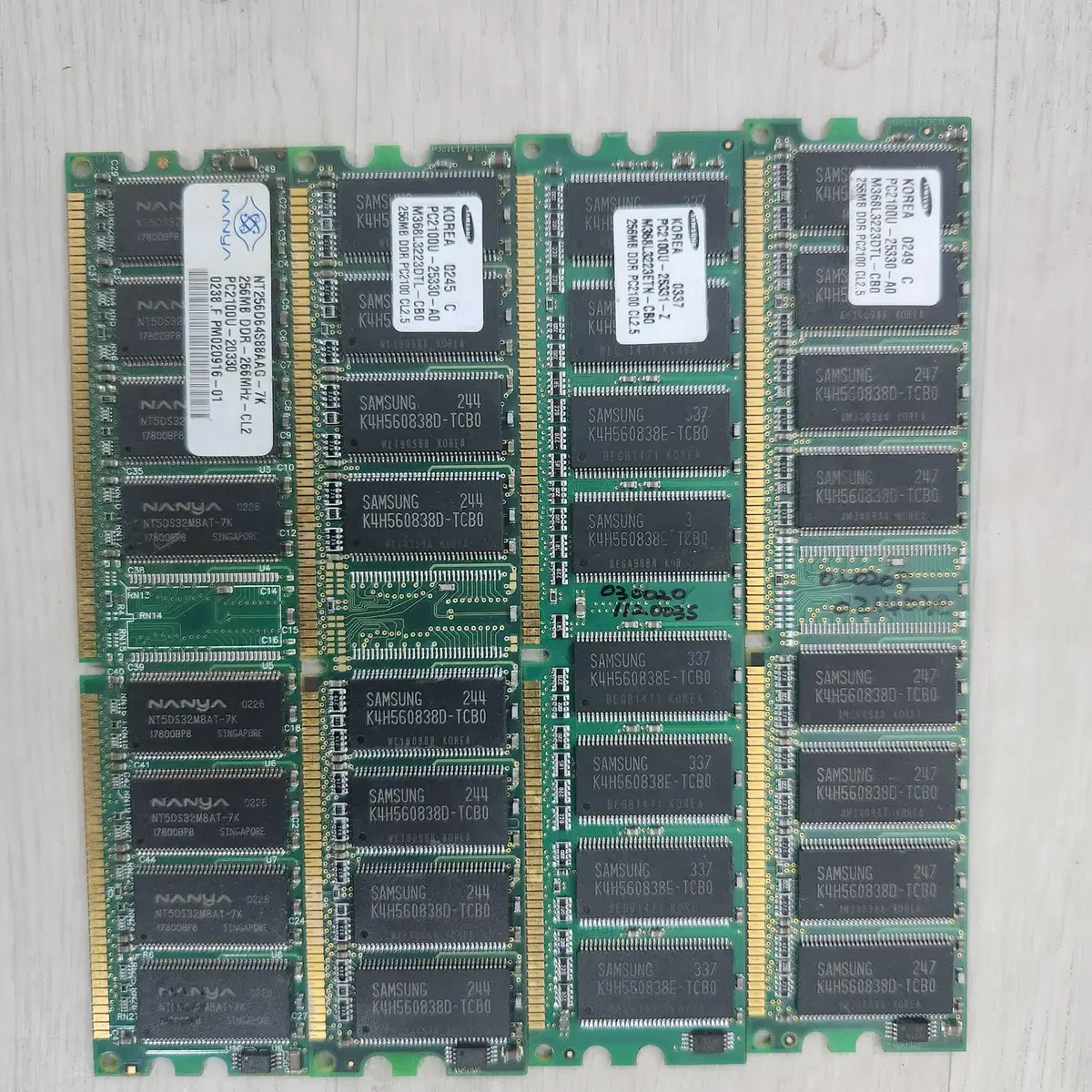 DDR 램 PC2100 PC2700 PC3200 킹스톤 ValueRAM