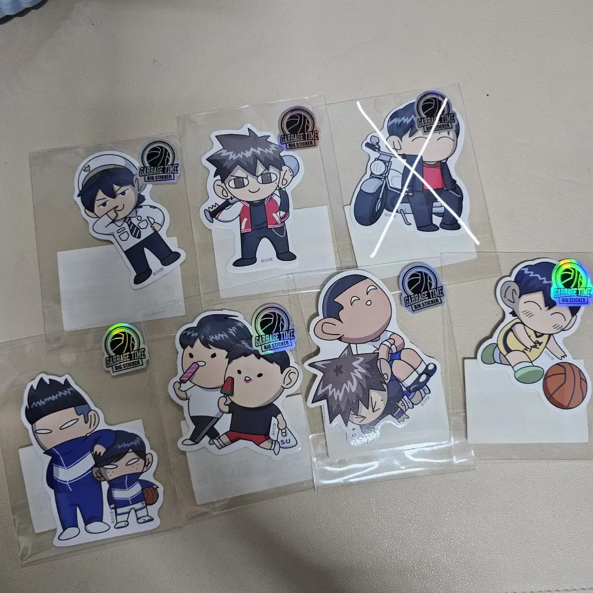 Unsealed) Garbage Time pop up 2nd BIG sticker wts! Ground Jangdo Wonjung @jangdojangdo