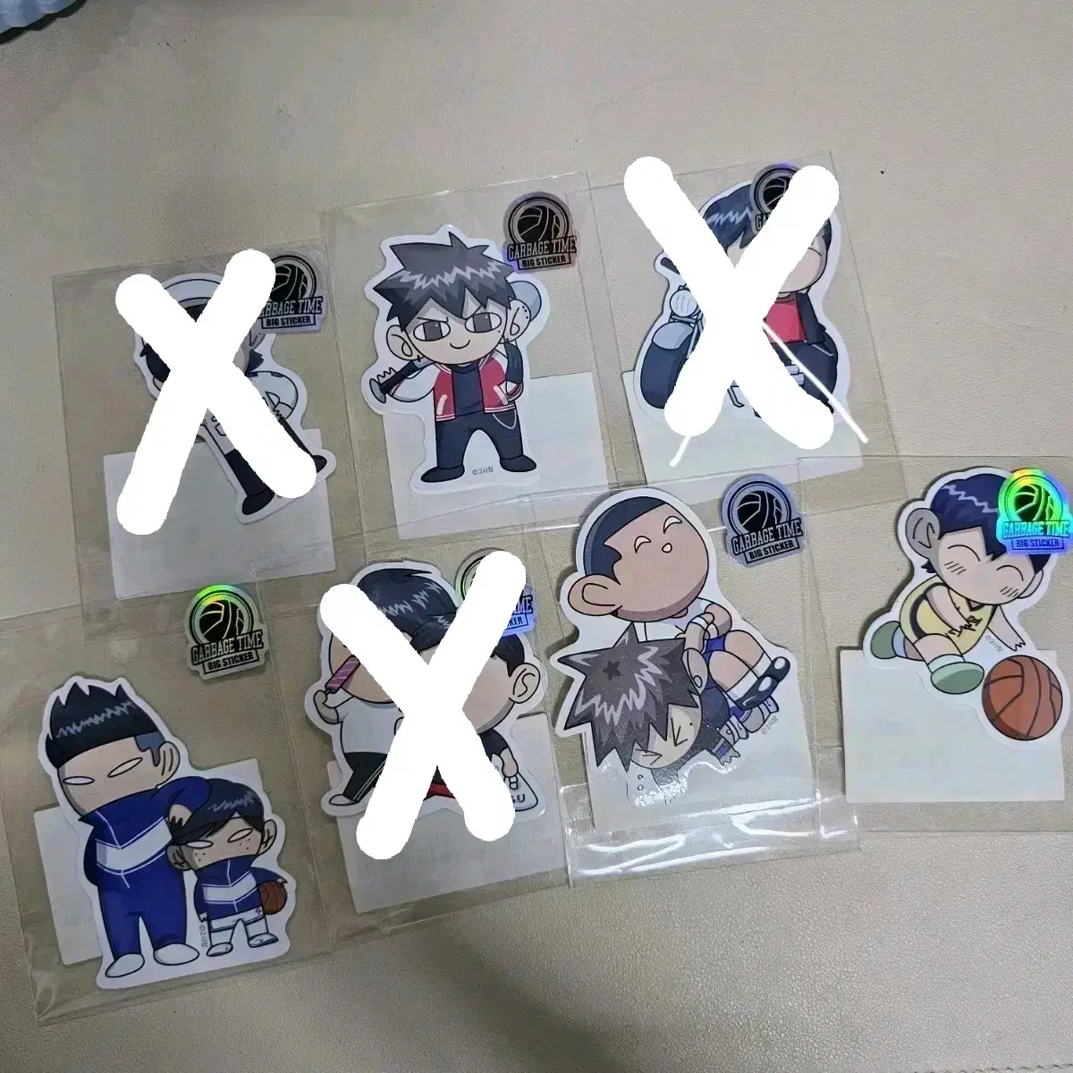 unsealed) GarbageTime pop up 2nd Big Sticker wts! Ground Wonjung @GarbageTime