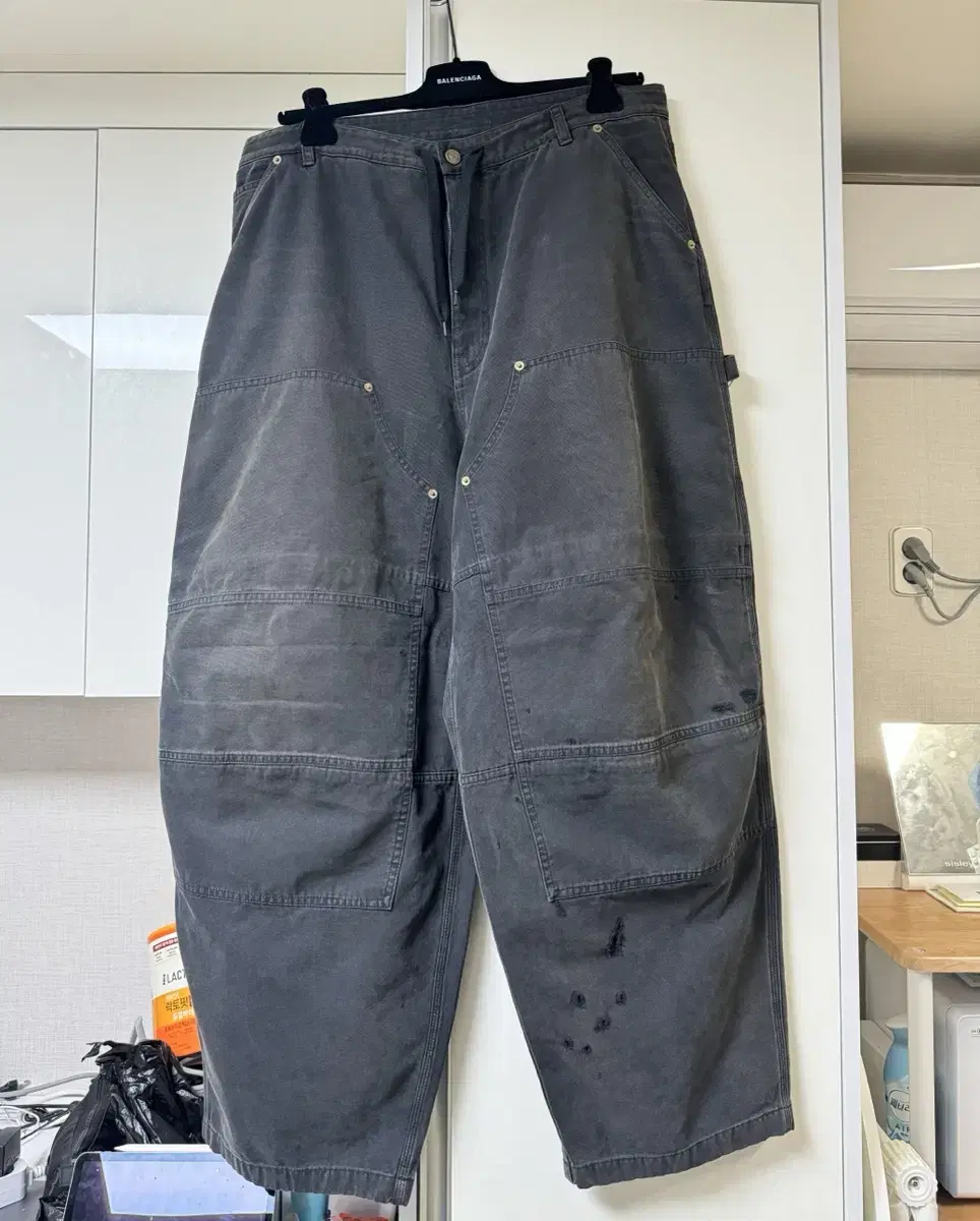 (Quick sale)Balenciaga Double Knee Pants Black 46