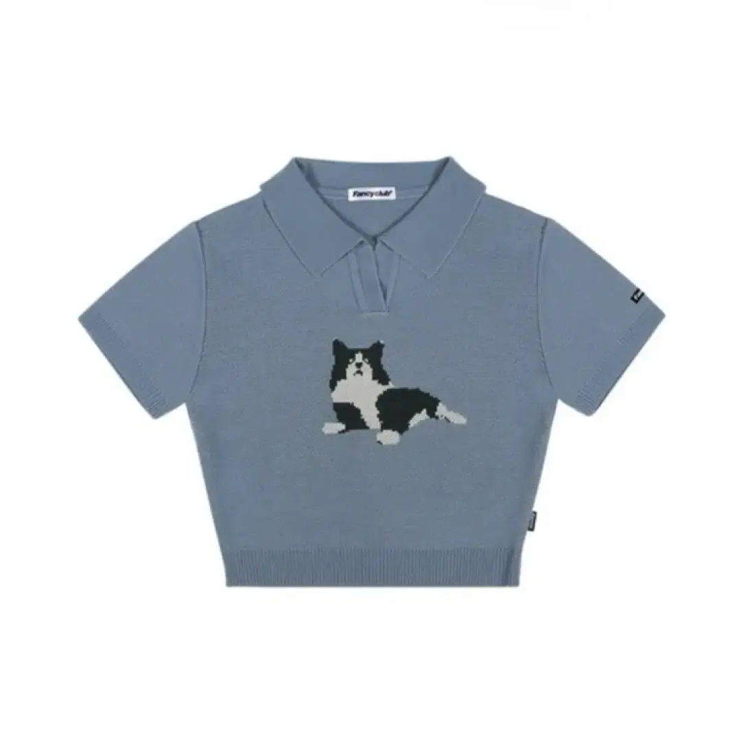 네스티팬시클럽 cat soft collar 니트티