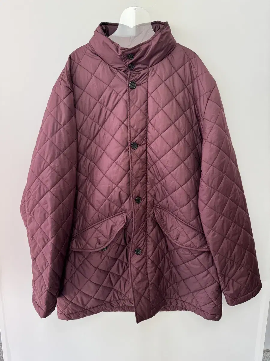 Brooks Brothers Quilted Jumper in Burgundy