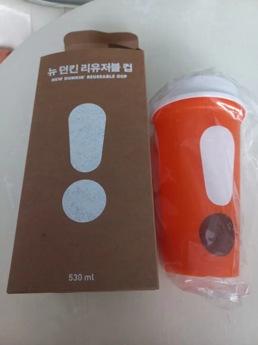 던킨 뉴 리유저블 컵 (530ml) 빅사이즈