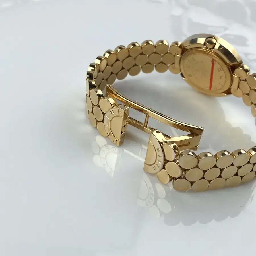 CELINE spangle gold watch