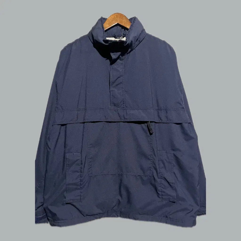 GAP Anorak Windbreaker Hidden Hat Tarpaulin