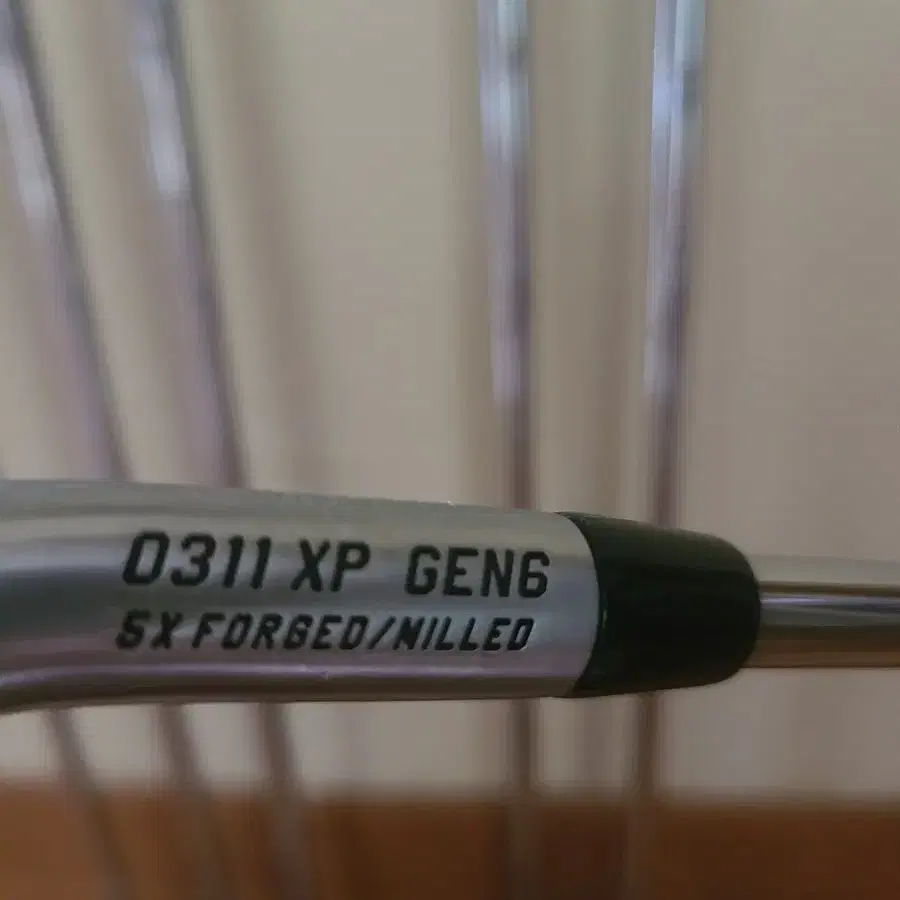 PXG GEN6 더블크롬 0311XP 6개 아이언 세트