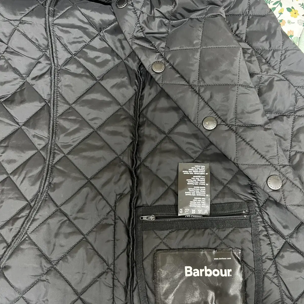 바버 (BARBOUR) 남성 퀼팅점퍼 M