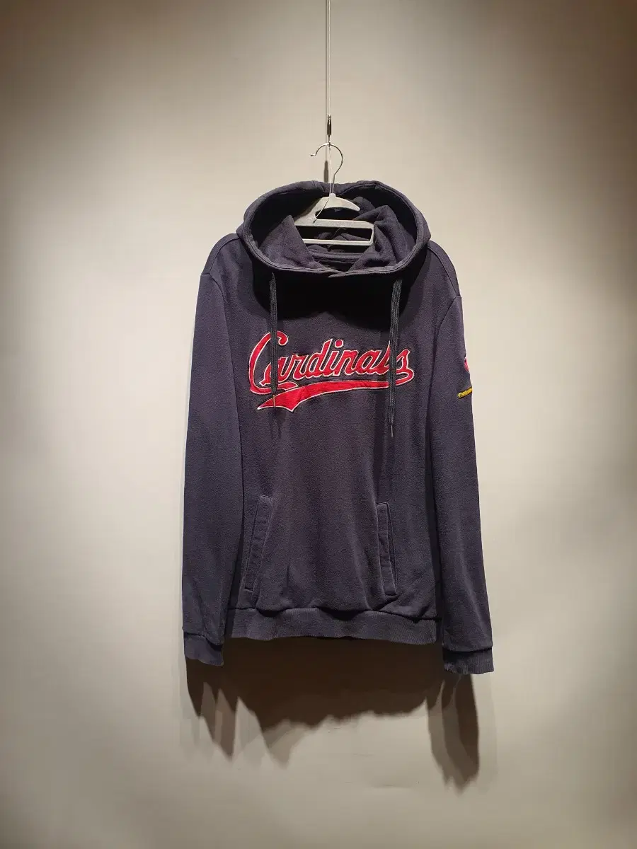 [Free shipping] MLB Public Hoodie T-Shirt 100 Navy