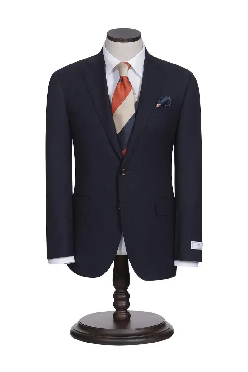 Cambridge Members Wool Blend Twill Navy Suit New