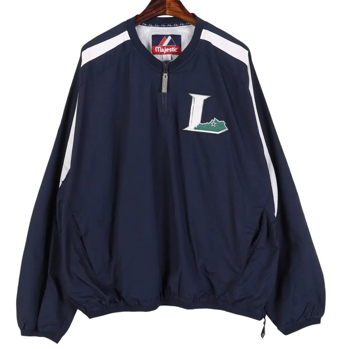 Majestic MAJESTIC Navy Warm Up L