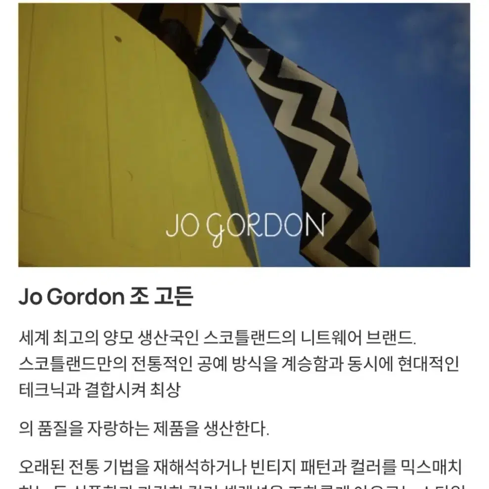 Jo Gordon(조 고든) 플레인 양모 비니(브라운) 모자