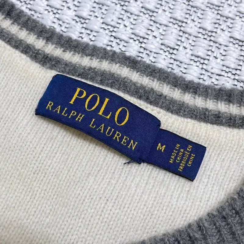 M POLO SWEATERS 폴로 라운드 니트