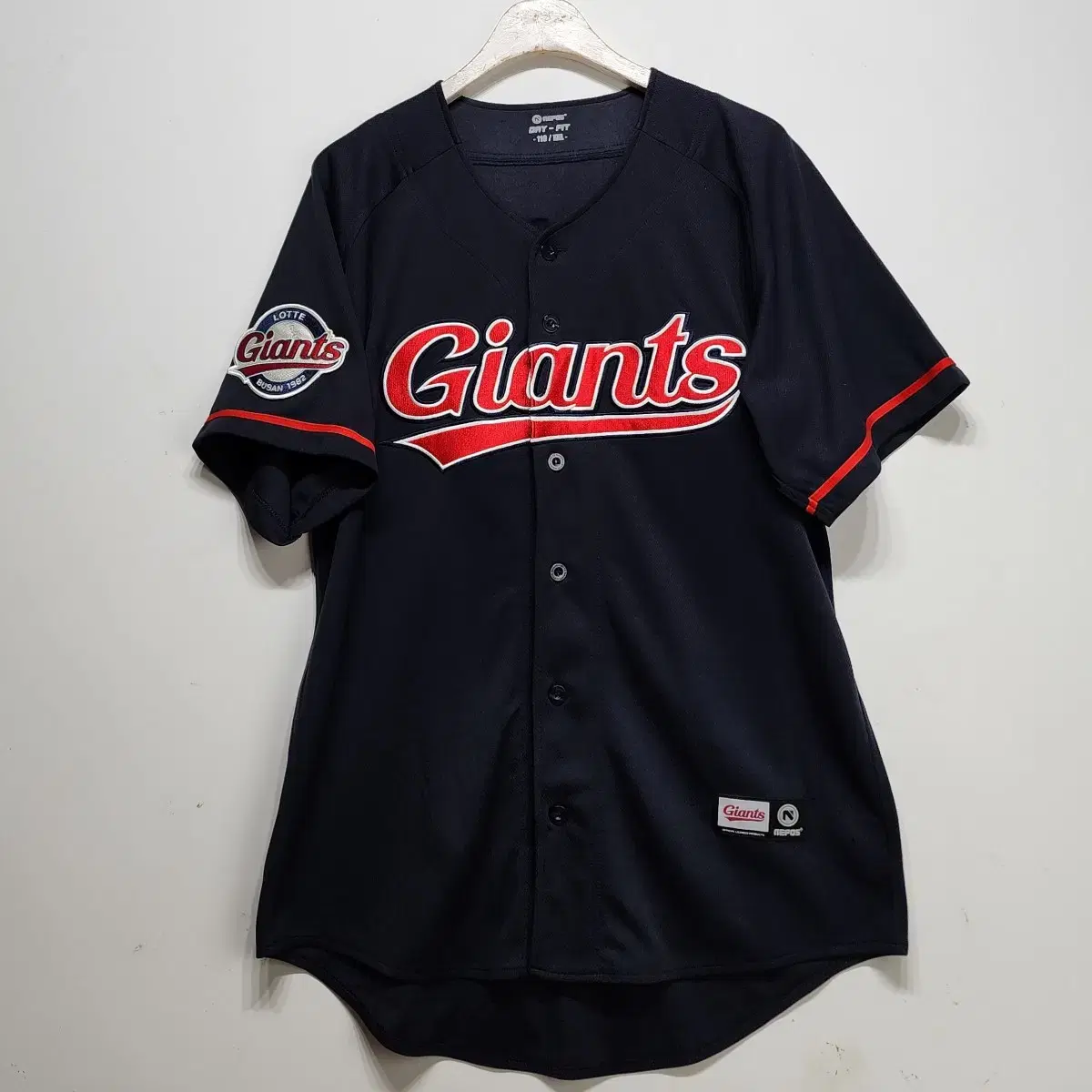 롯데자이언츠 LOTTE GIANTS 이대호원정 야구유니폼2XL