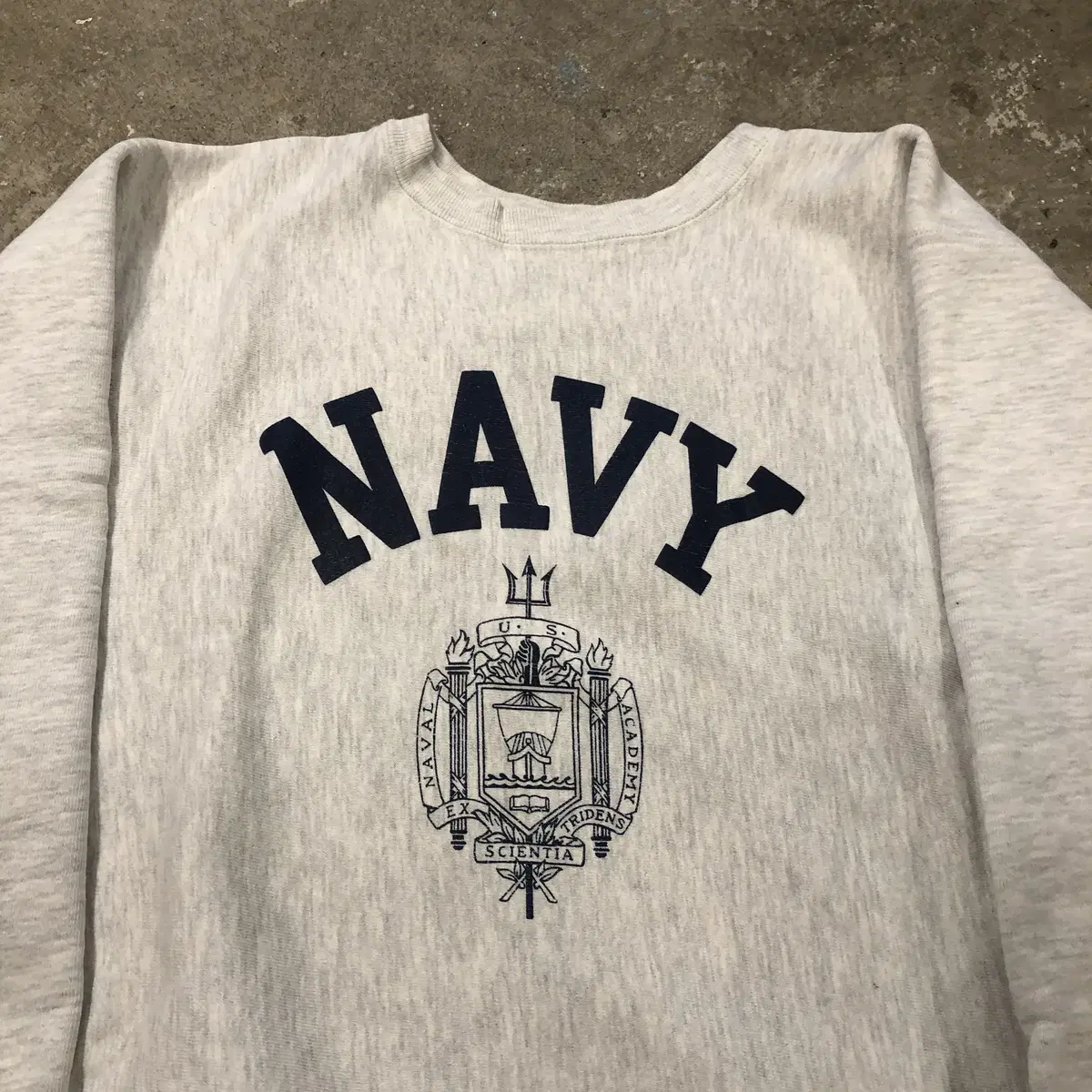 90s MVP Reverse Weave Naval Academy