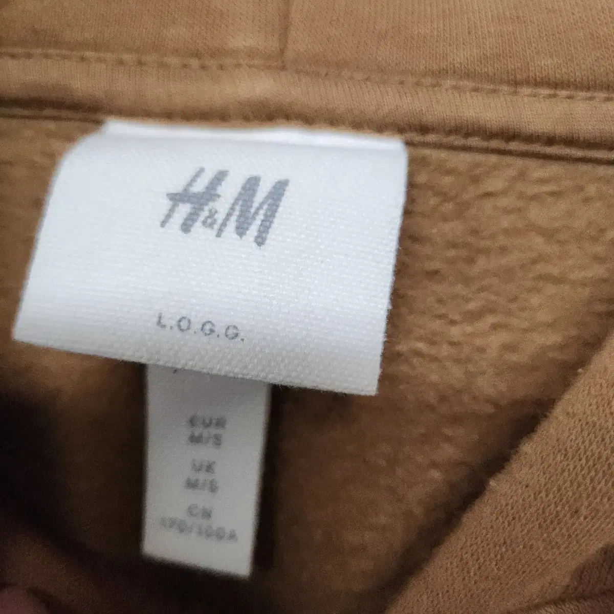 M) H&M 남자 후드티 맨투맨