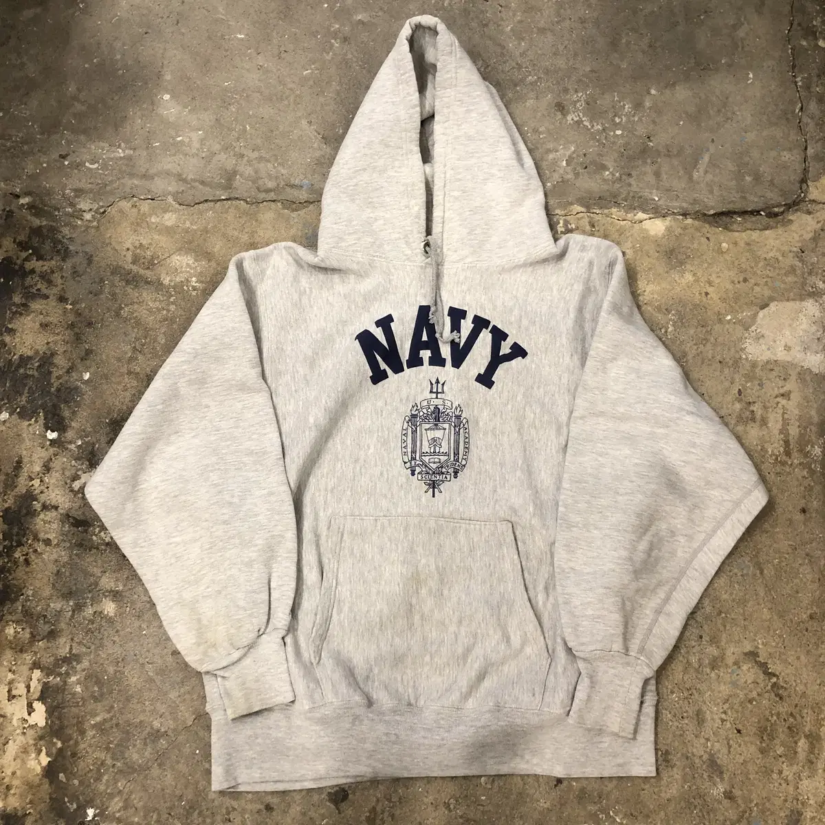 90s MVP Reverse Weave Naval Academy