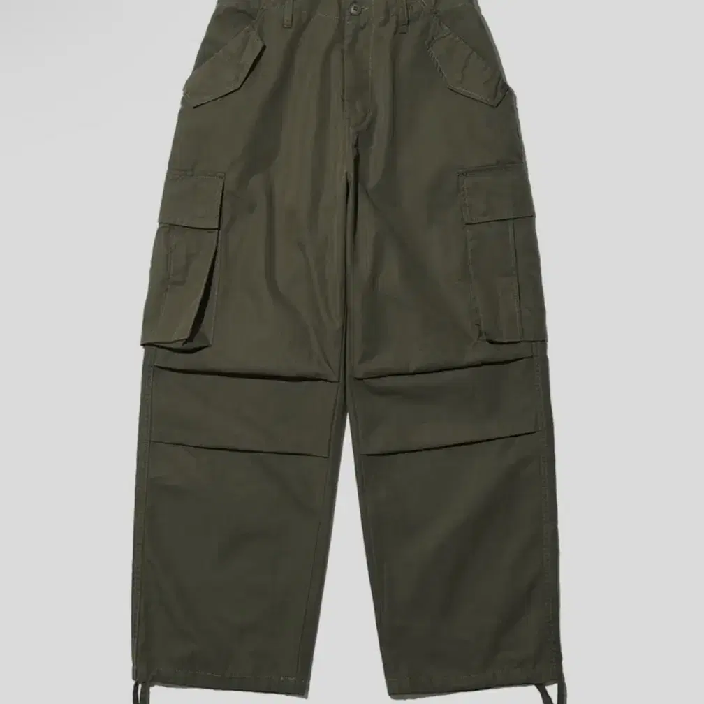 [L] 빅유니온깡PLEATED CARGO PANTS / OLIVE