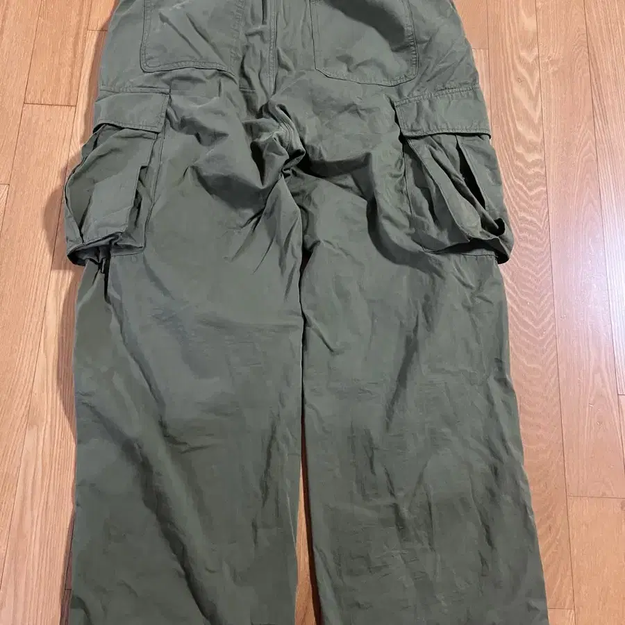 [L] 빅유니온깡PLEATED CARGO PANTS / OLIVE