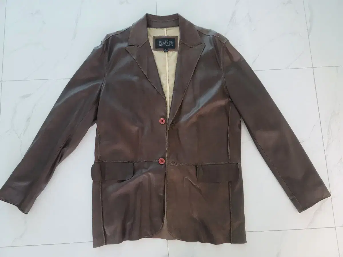 Wilson Leather Leather Jacket (size L)