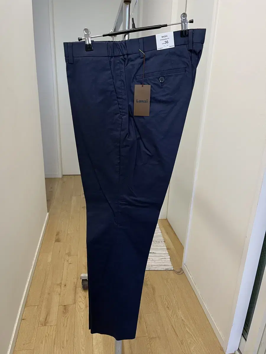 Lanvin navy cotton pants