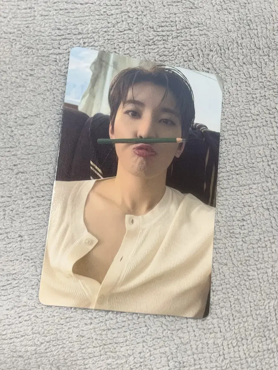 Seventeen SPILL THE FEELS kit Pencil wonwoo photocard WTS