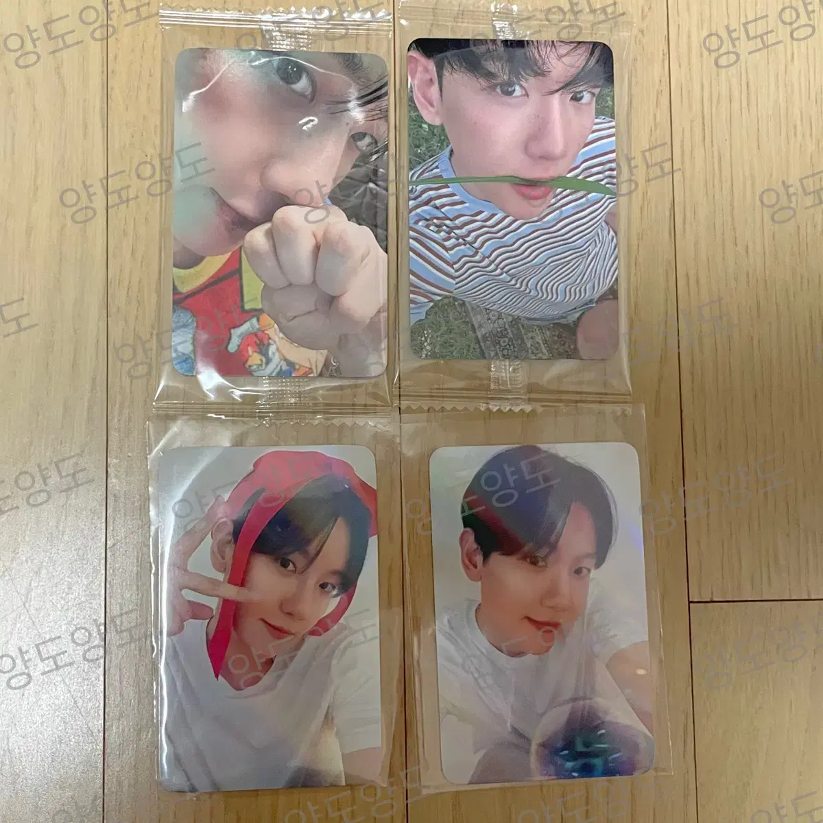 Baekhyun's unreleased photocard + unopened album