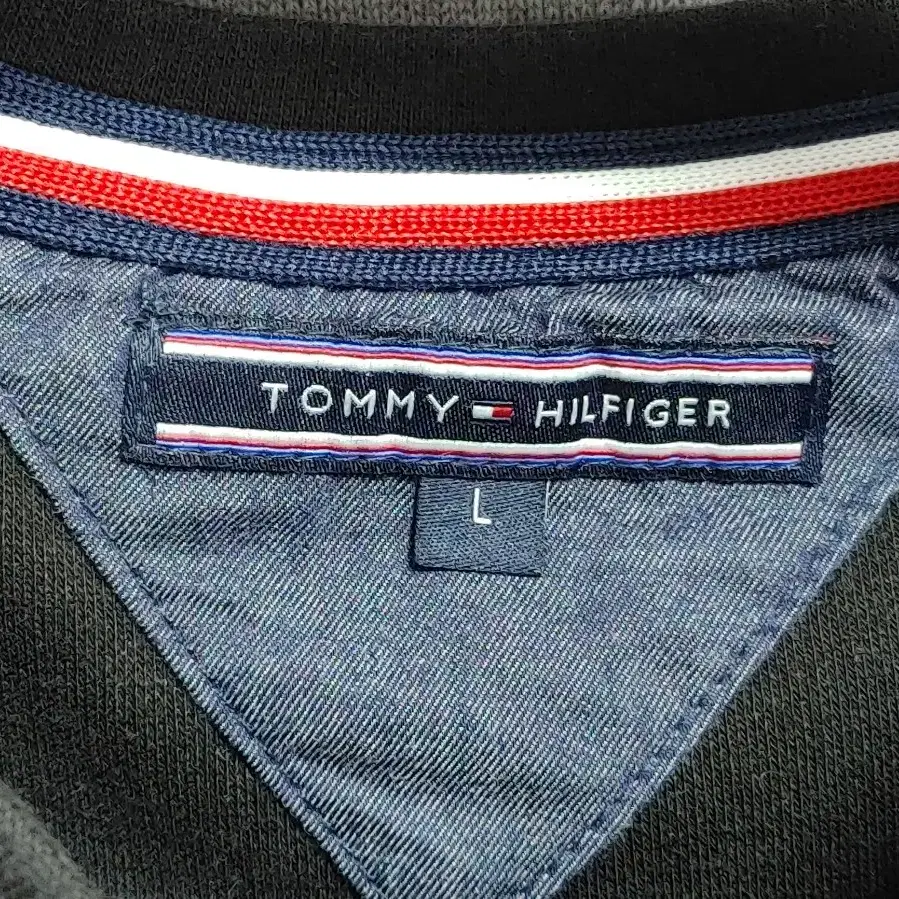 TOMMY HILFIGER 타미 힐피거 면폴리혼용 맨투맨