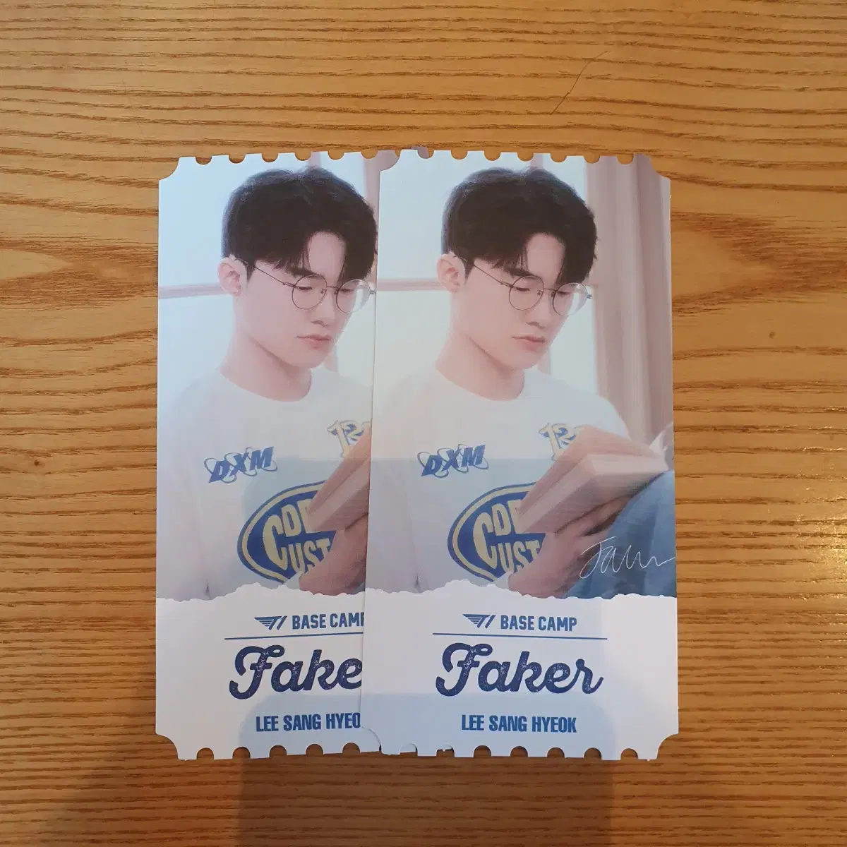 T1 Basecamp T1 Membership Fei'er Photo Ticket Transfer