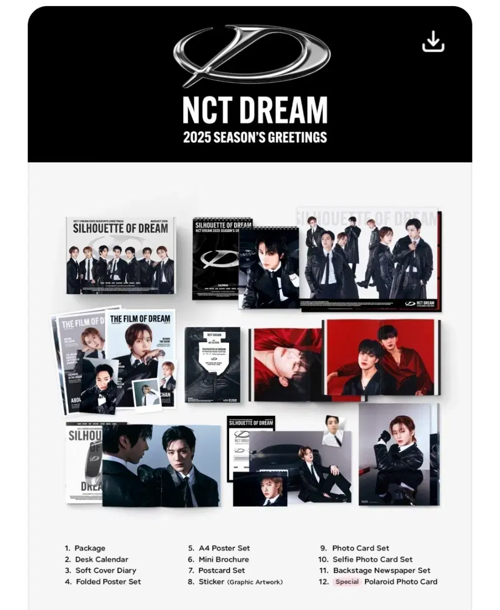 nct dream 2025 season's greetings seasons greetings buncheol