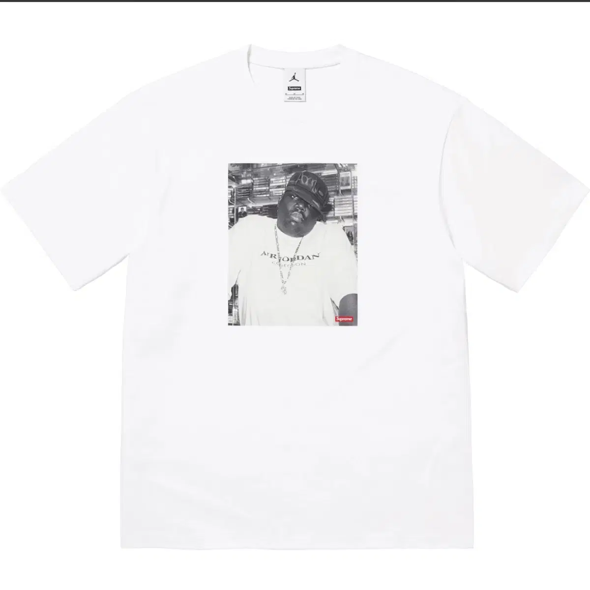 Supreme Jordan Biggie T-Shirt M