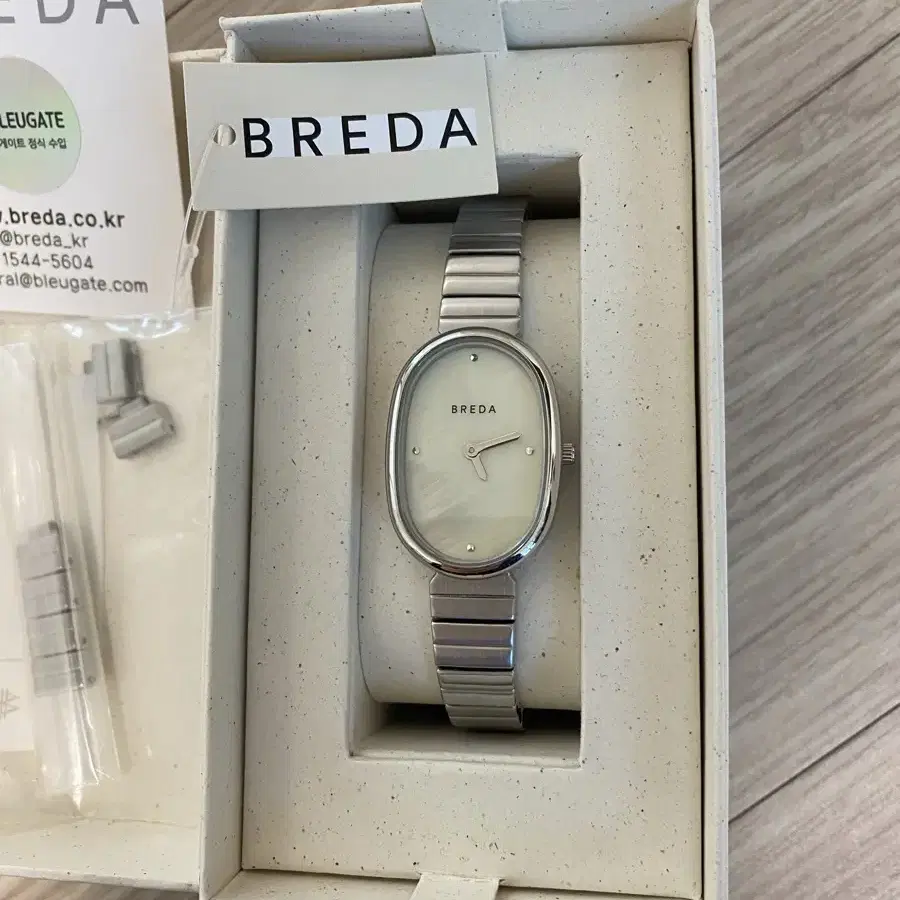 [풀박] BREDA jane silver 브레다 시계