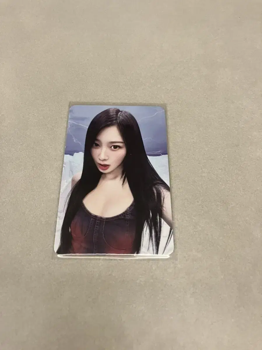 aespa concert md fortune photocard giselle selfie