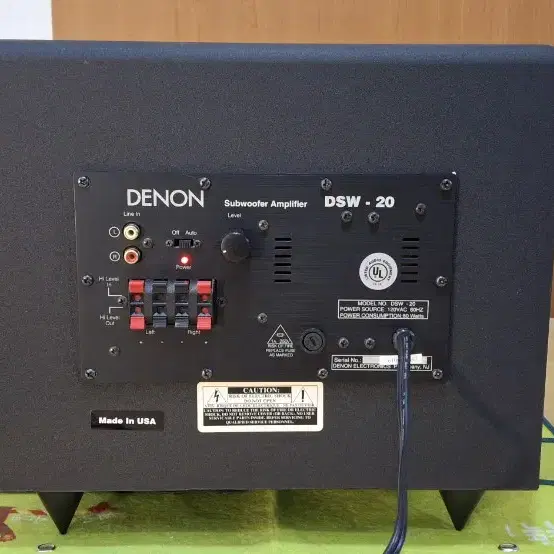 DENON DSW-20 WOOFER usa