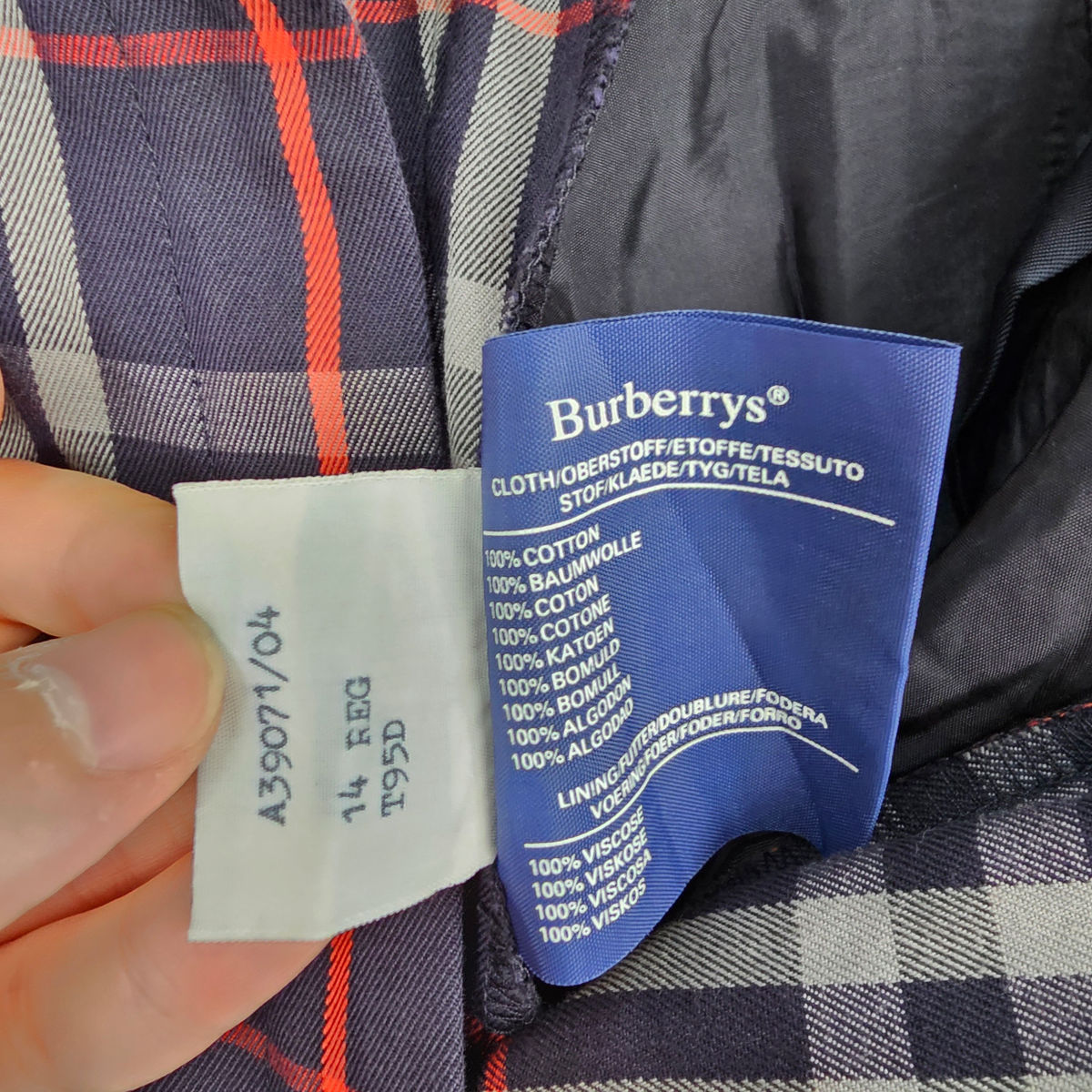 [X] Burberry's 버버리 90s 노바체크 하프 팬츠