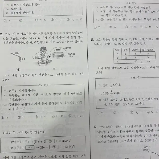 2025 방인혁 물리1 재종용 과제 모의고사 25회분 모음 강대