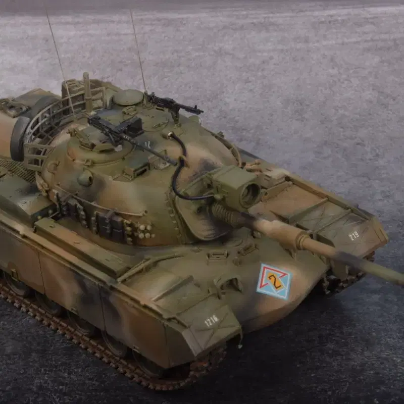 아카데미 M48A5K 도색작