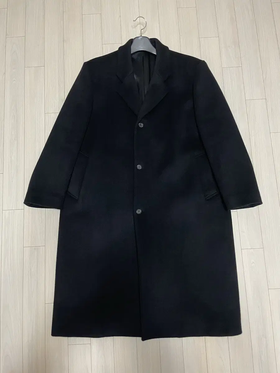 (Black/L) Youth Oversized Box Coat/YOUTH