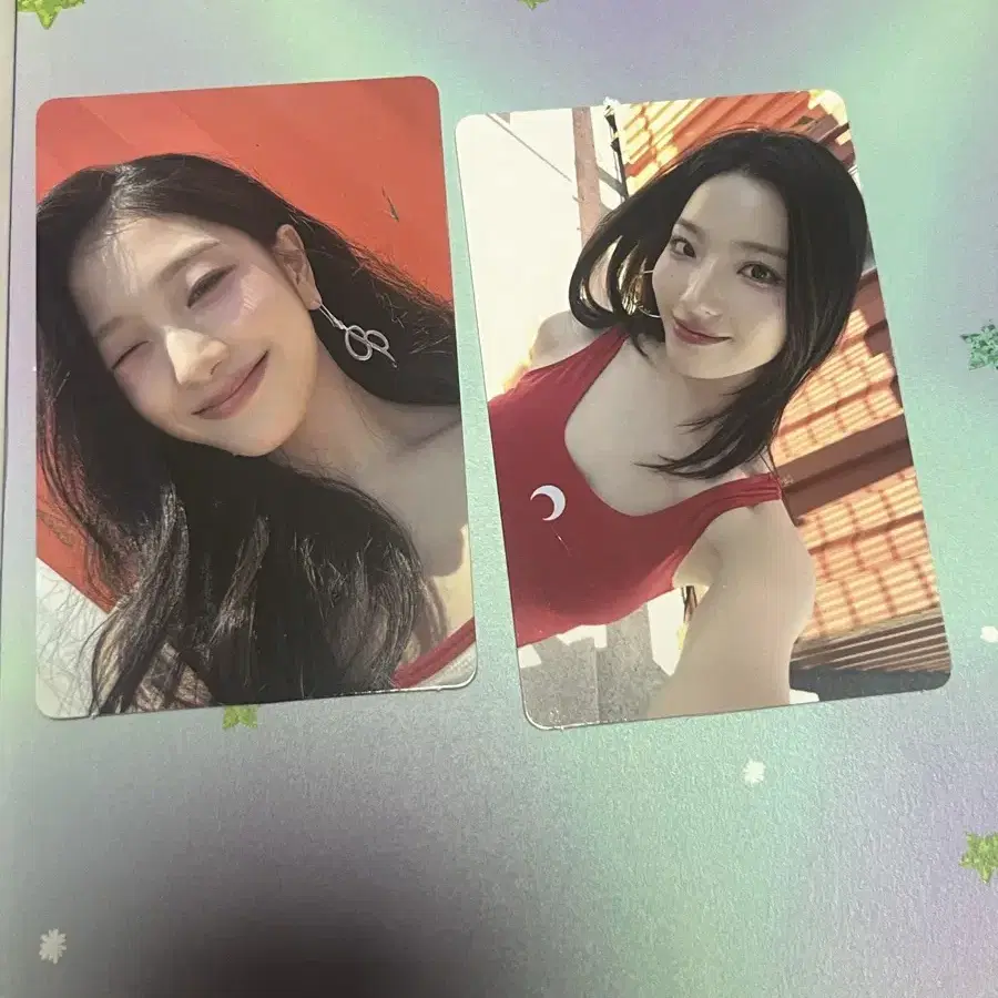 프로미스나인 수퍼소닉 포카 교환