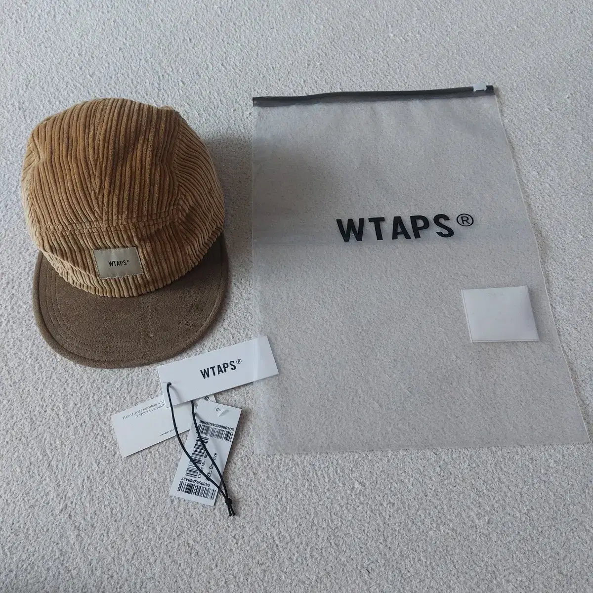 WTAPS T-5 04 CORDUROY 더블탭스 모자