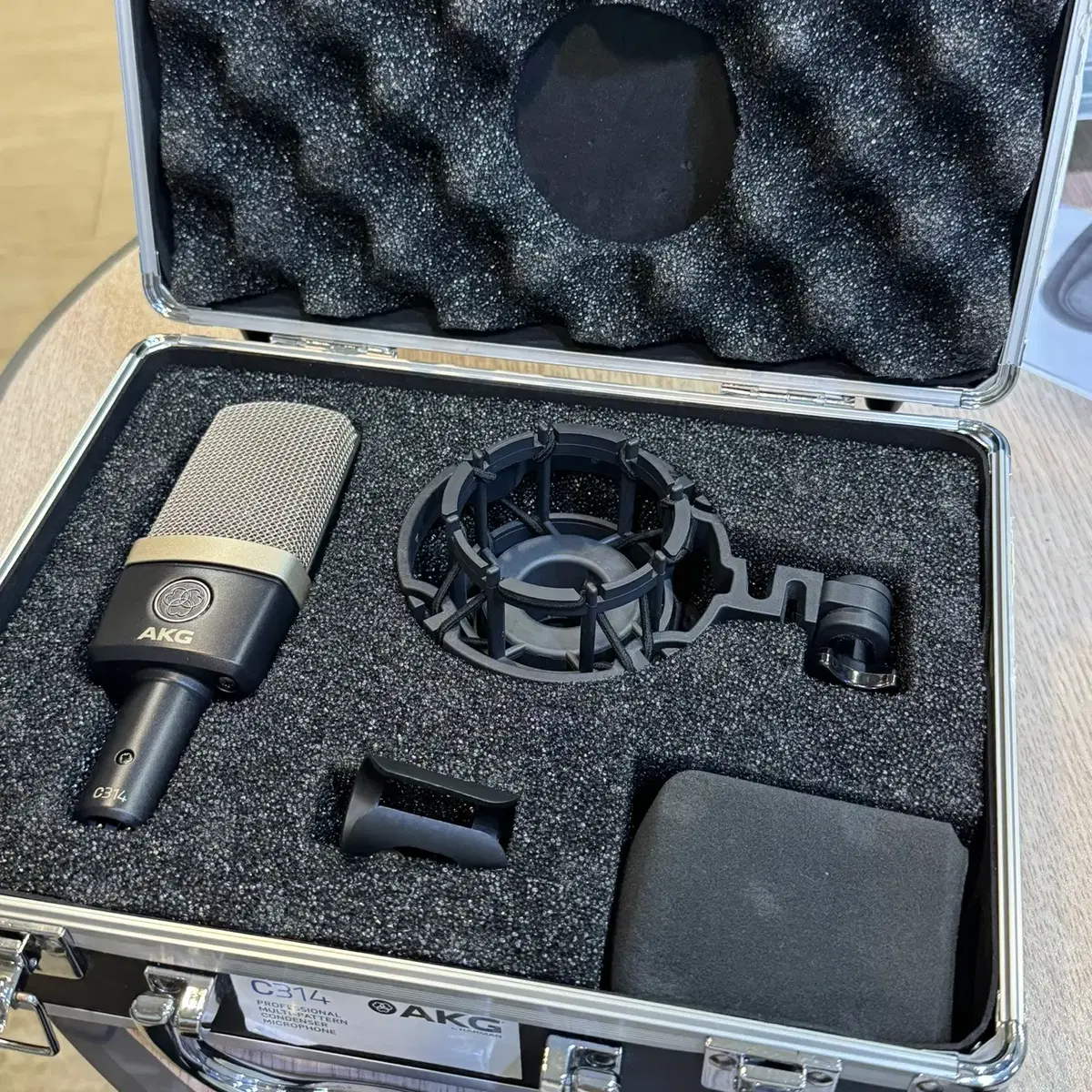 akg c314 콘덴서 마이크