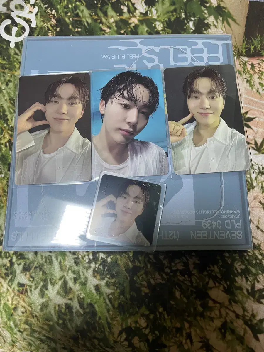 SEVENTEEN Mini 12" FEEL BLUE seungkwan Set wts weverse pre-order benefit Magnet