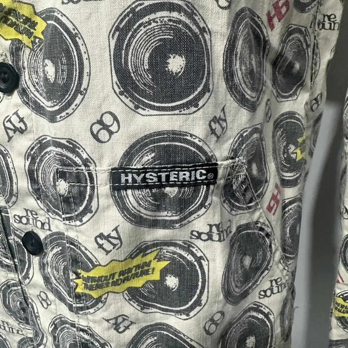 Hysteric Glamour 스피커 패턴 자켓