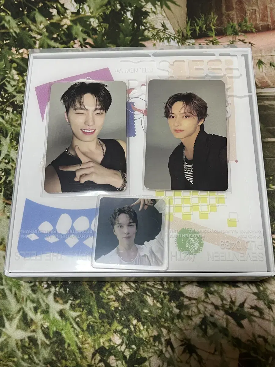 SEVENTEEN Mini 12ì§' FEEL NEW Junhwi dino photocard Magnet vernon