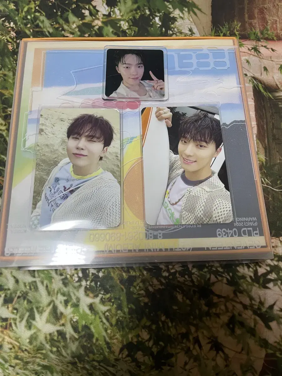 SEVENTEEN mini 12th album FEEL YOU wts dino+seungkwan+dino magnet